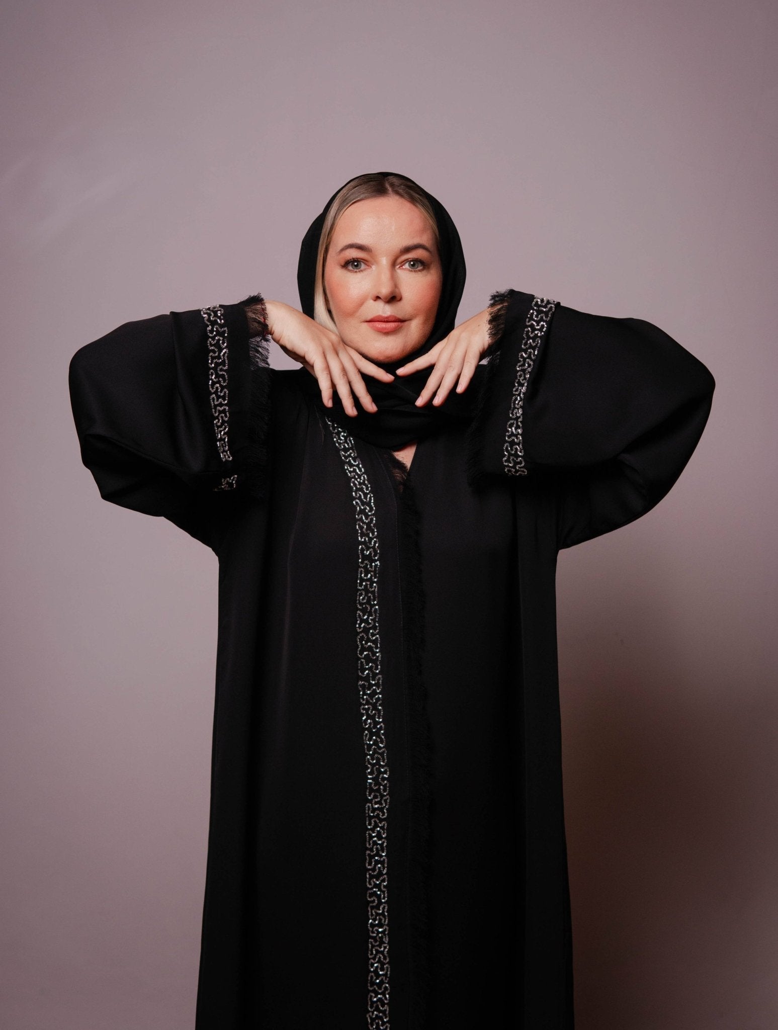 Abaya Celeste