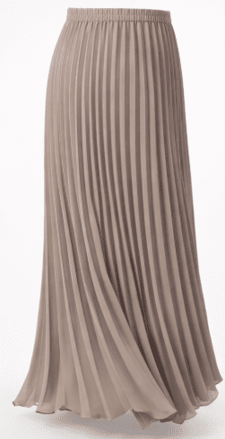 Plissérok taupe