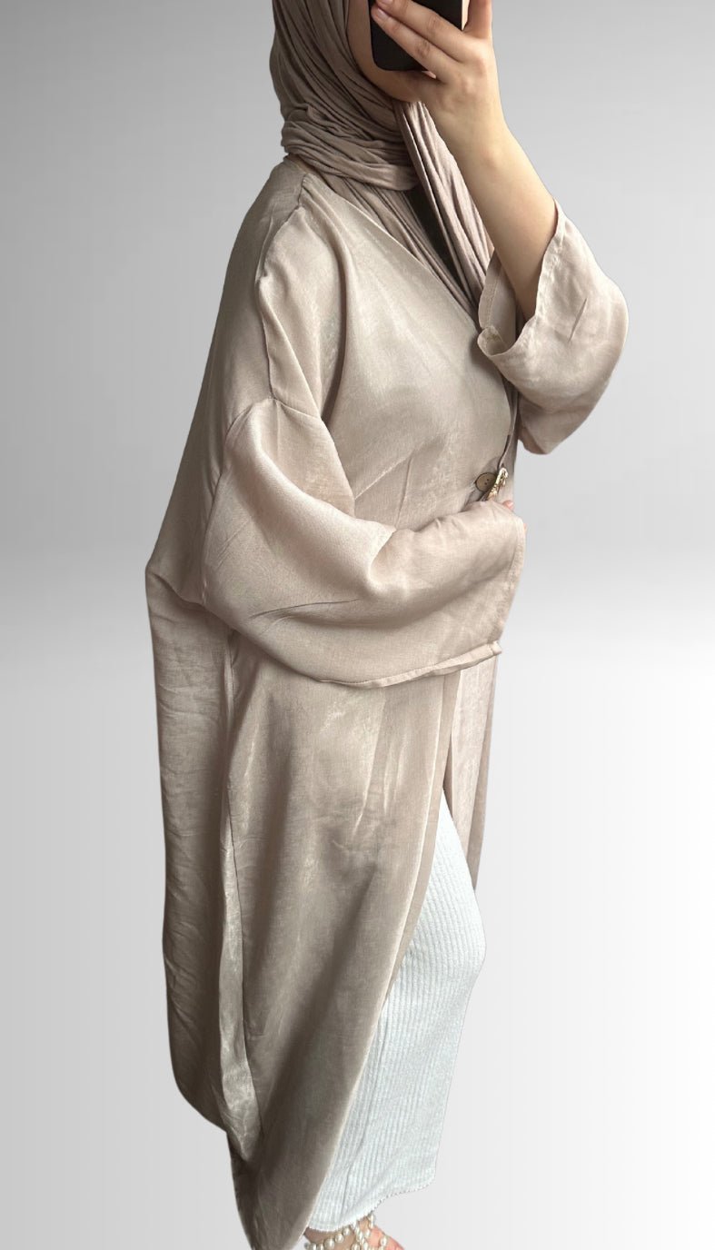 Kimono shimmer champagne