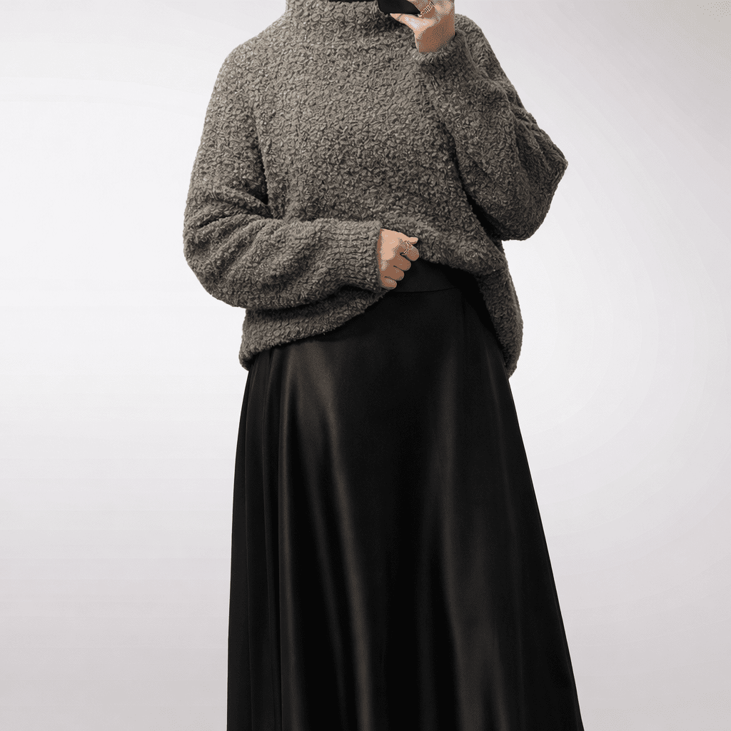 Teddy trui bruin (one size)