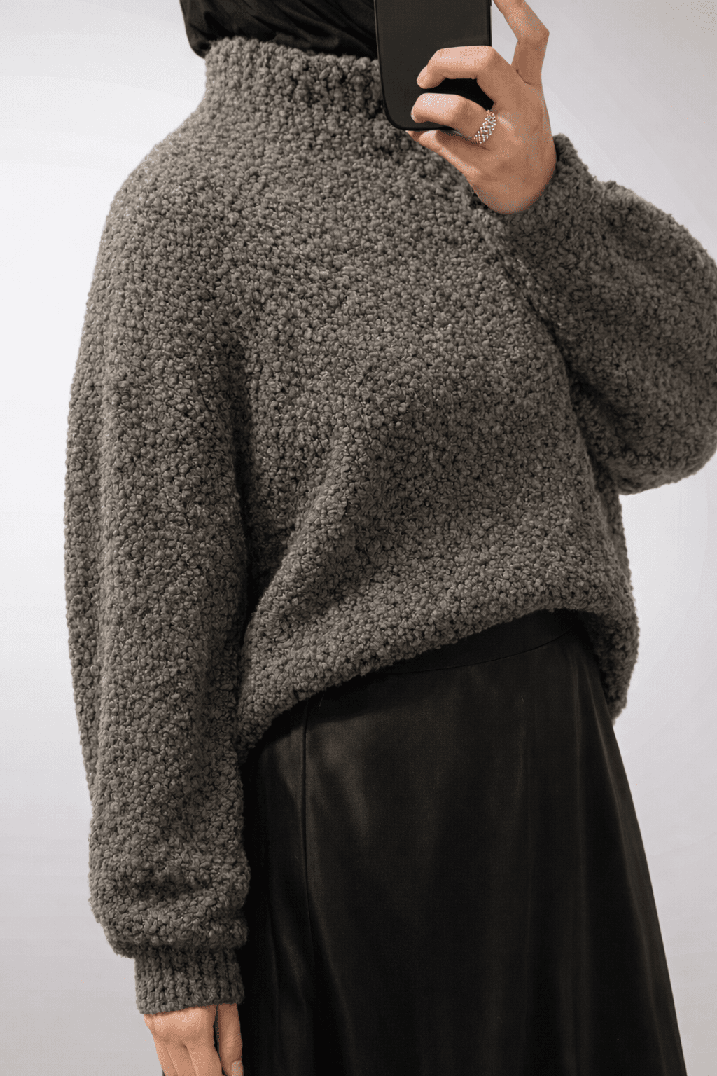 Teddy trui bruin (one size)